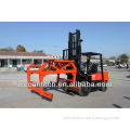 Forklift cage block clamps; cage block clamps